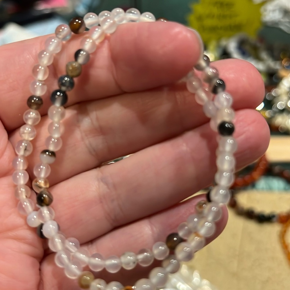 Montana Moss Agate (one) 4mm